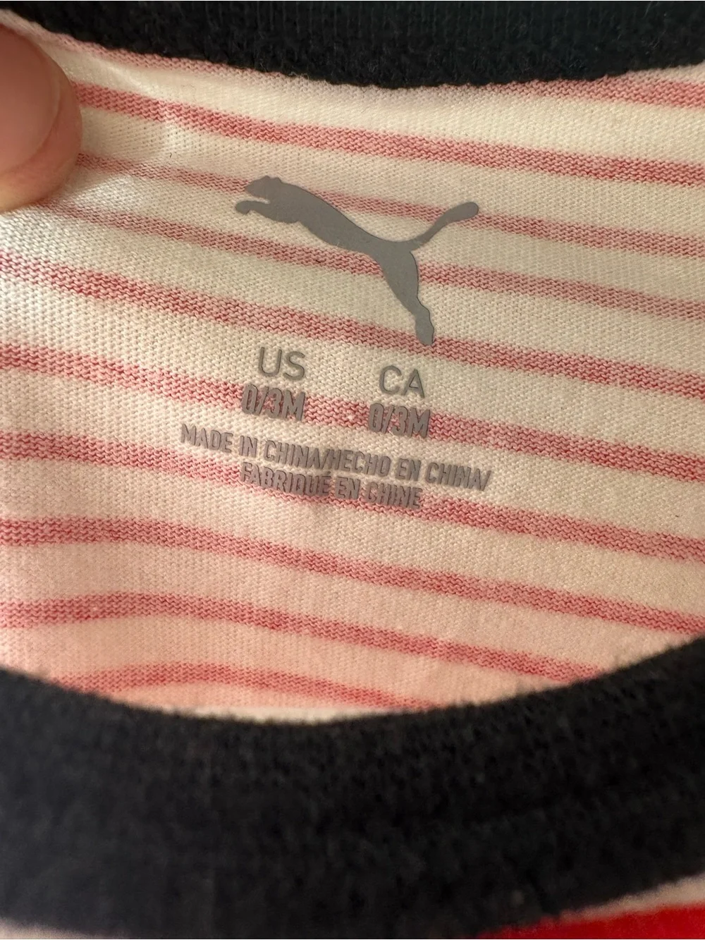 Puma Baby Boy 0-3M Bodysuit Lot 4 Pack Short Sleeve Onesies